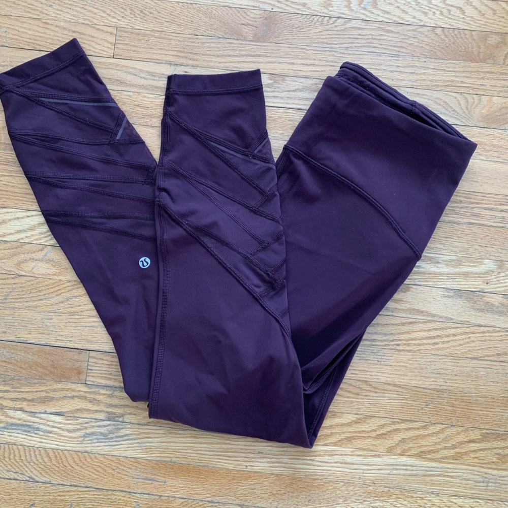 Lululemon purple leggings